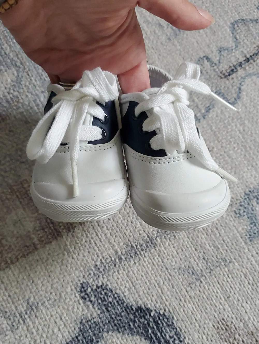 Keds Baby School Days Saddle Shoes Leather Sneakers Sz3